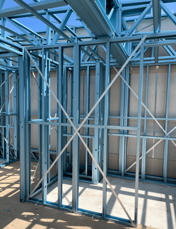 Steel Wall Frames.