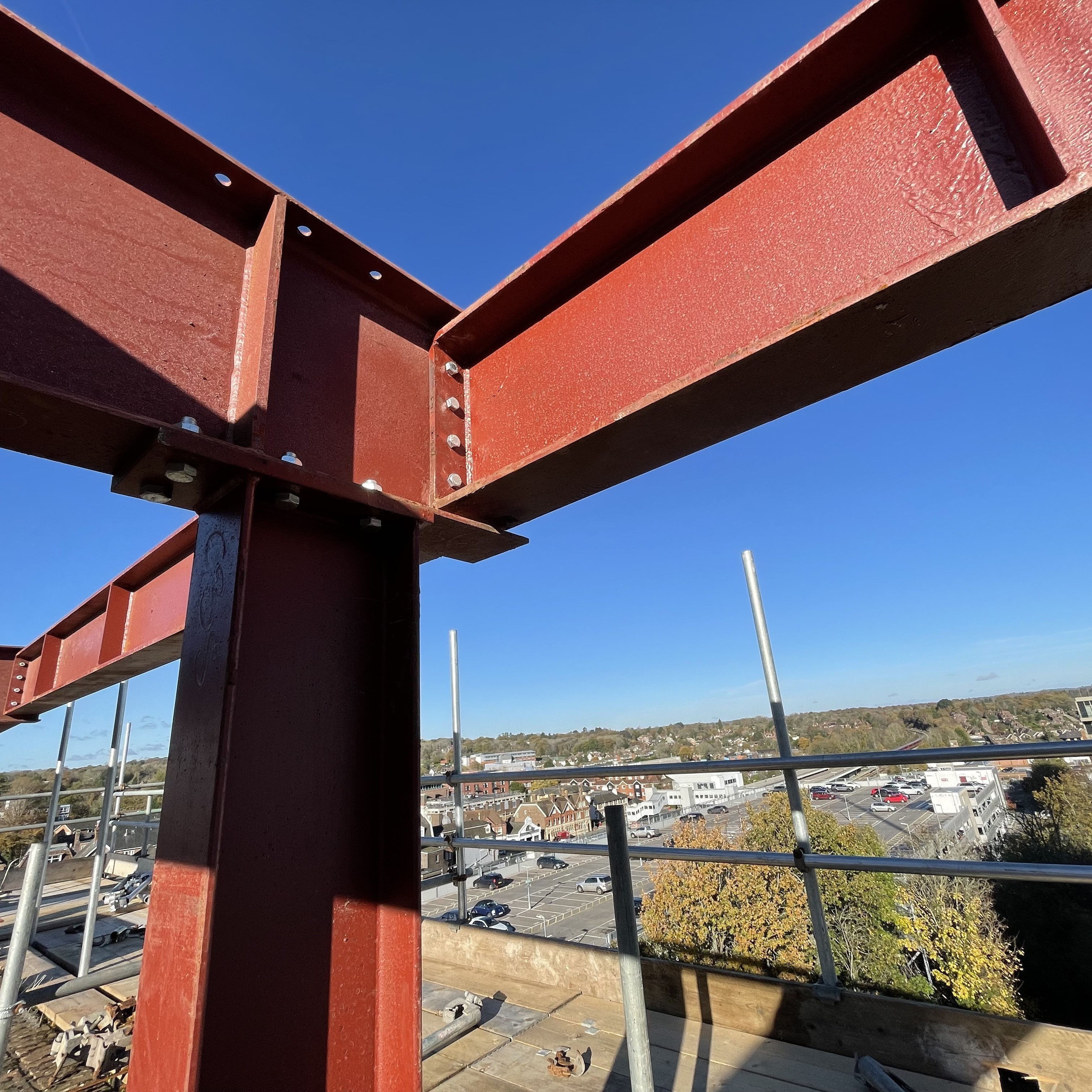 Structural steel fabrication